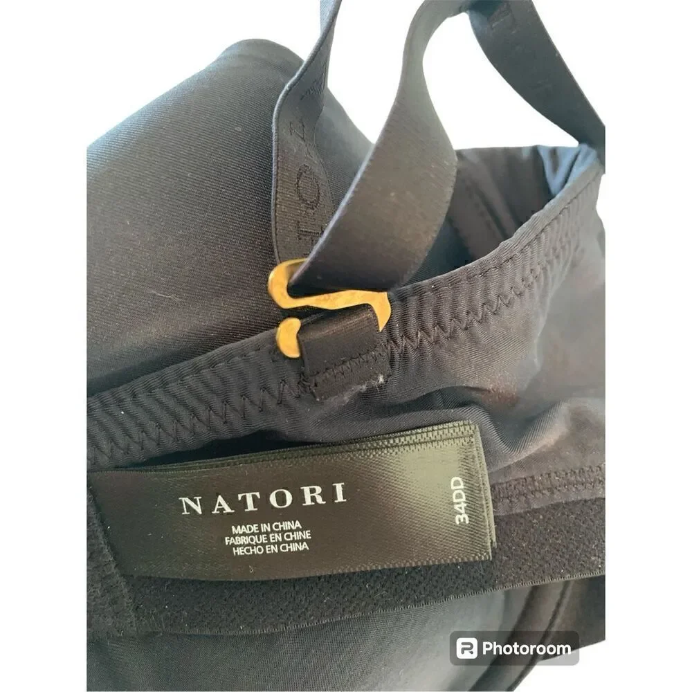 Natori Women’s  Bra Size 34DD Black
